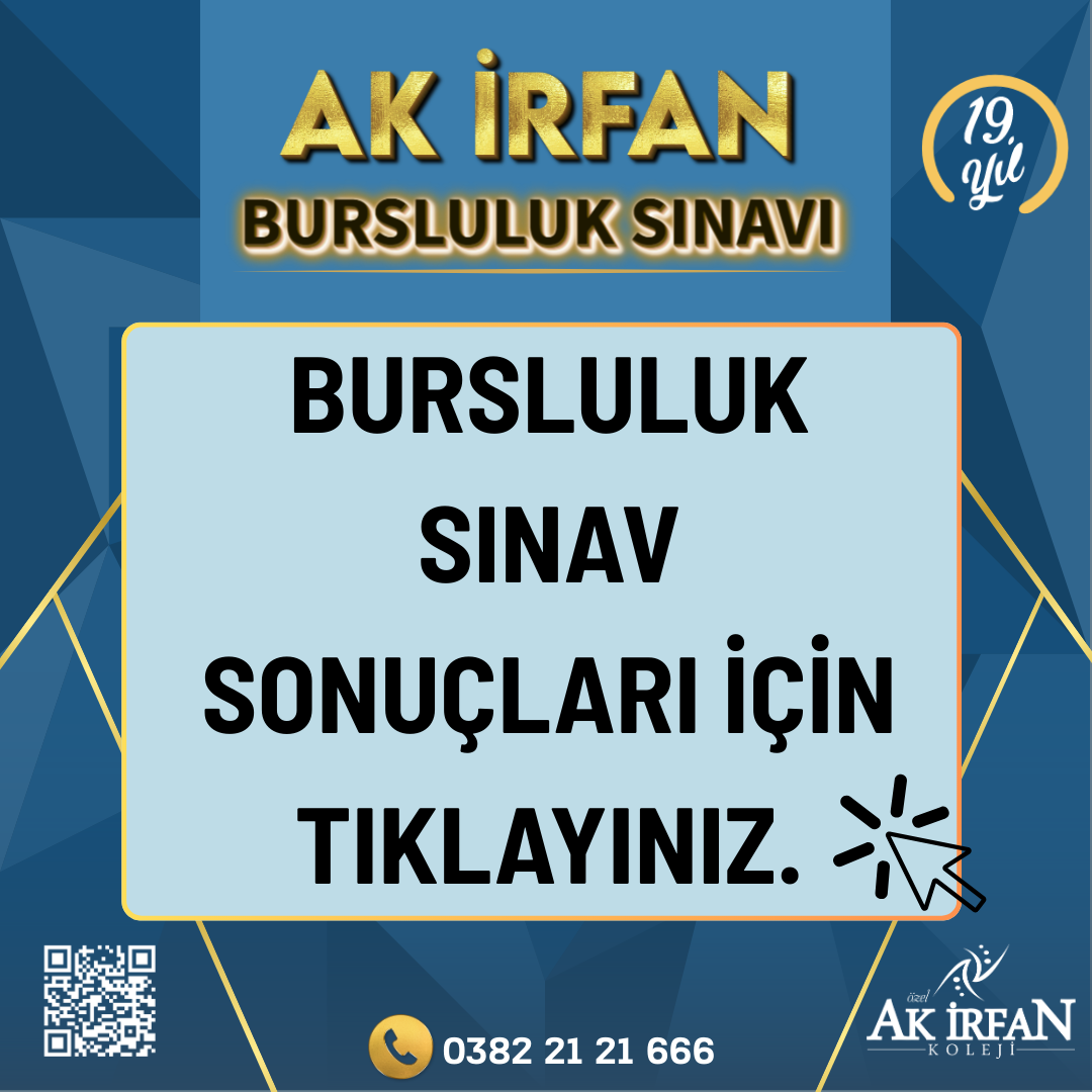 BURSLULUK SINAVI SONUÇLARI AÇIKLANDI